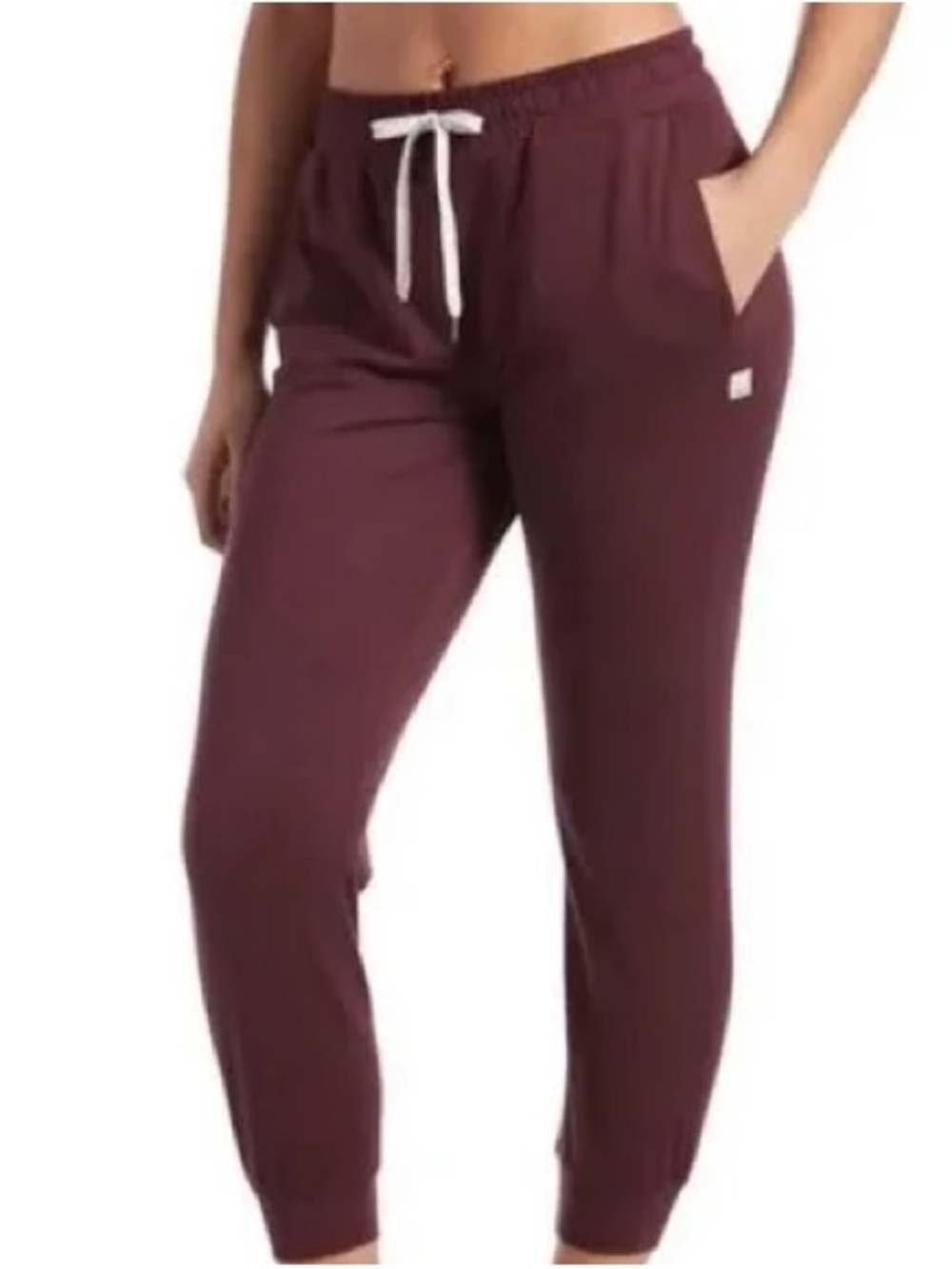 Vuori Maroon Performance Joggers